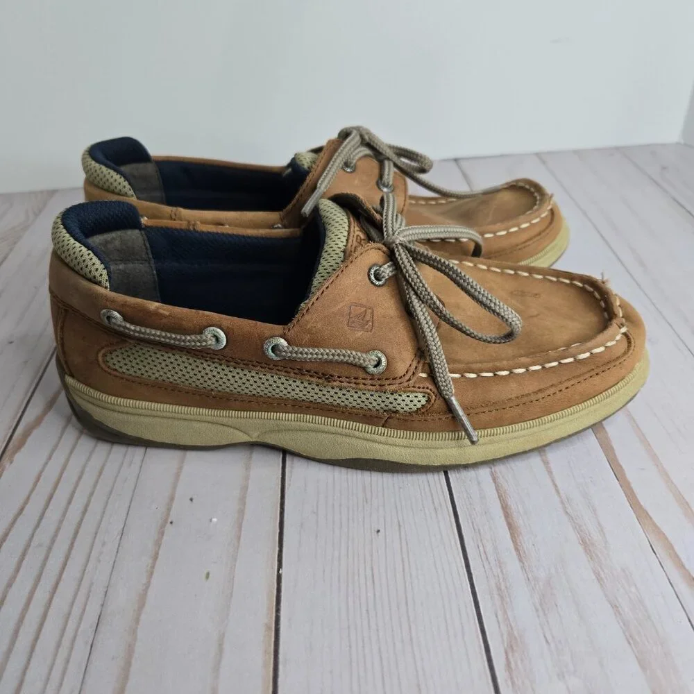 Sperry Big Kid Boys Lanyard Boat Shoes Big Boys Size 5M